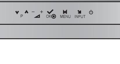 INPUT / I INPUT POWER Doar 9//6LE***, /6LE5*** Doar 9//6LE** Doar 9/LE4** VOLUME MENU POWER PROGRAMME OK INPUT indicator pus în