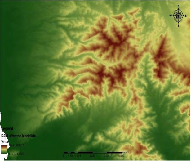 6) της αποστολής Sentinel-1 πριν την εκδήλωση του φαινομένου συλλέχθηκαν και υποβλήθηκαν σε συμβολομετρική διαδικασία για την παραγωγή ενός ΨΜΕ (Εικόνα 5.11).