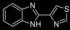 3.2. Thiabendazole Είναι μυκητοκτόνο που χρησιμοποιείται κυρίως για το έλεγχο μετασυλλεκτικών σήψεων στα φρούτα.