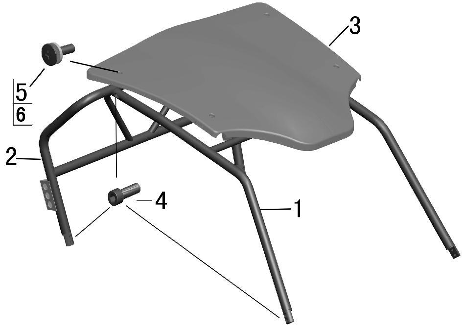 F18 - PLATFORM 1 L1202010 BRACKET,PLATFOND,FR 1 2 L1202020 BRACKET,PLATFOND,RR 1 3 G1106010