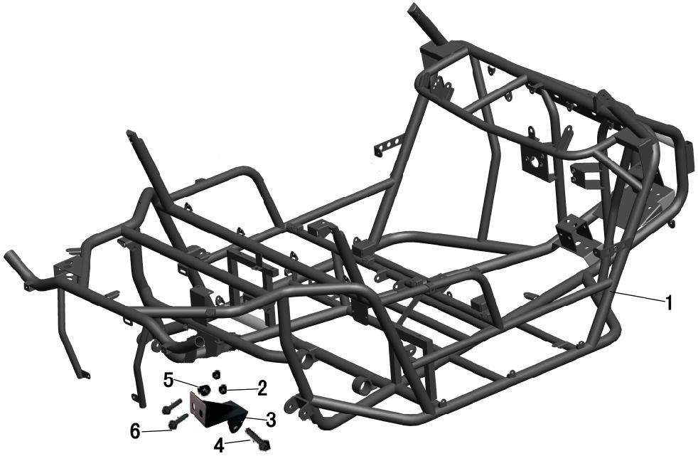 F01 - FRAME CODE PART CODE DESCRIPTION(EN) QTY 1 L1201020 FRAME 1 2 GB/T 6187.
