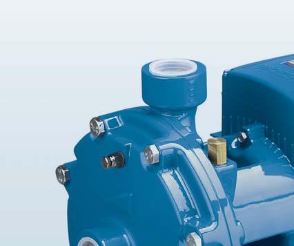 2CP Electropompe centrifugale cu turbina dubla DOMENIUL DE UTILIZARE Capacitate de până la 450 l/min (27 m³/h)