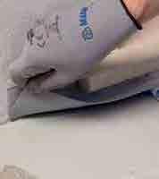 Mapeband PE 120 Ταινία PVC για στεγανωτικές μεμβράνες σε υγρή μορφή. Πάχος ταινίας: περίπου 0,7 mm. Θερμοκρασία χρήσης: από -5 C έως +30 C.