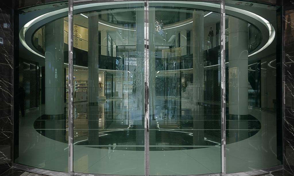 دربهای کشویی نیم دایره و دایره ای Curve Sliding Door فضا و نور بیشتر عملکرد ساده طراحی متنوع و نصب آسان - کارایی باال با ارتفاع کم اپراتور )فقط 7 سانتی متر(