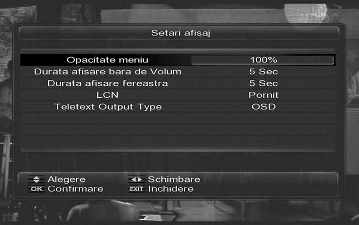 4.2.4 SETARI ORA Pentru ajustare Setari Ora, in meniul Configurare selectati Setari Ora si apasati butonul OK.