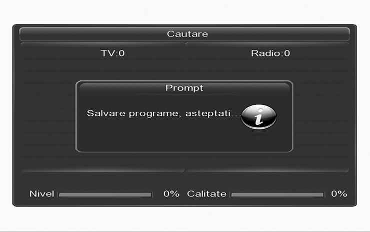 SYNAPS DVB-CHD 3100M 7 4.3.2 CAUTARE RAPIDA In conformitate cu frecventa aleasa veti gasi canalele dorite.