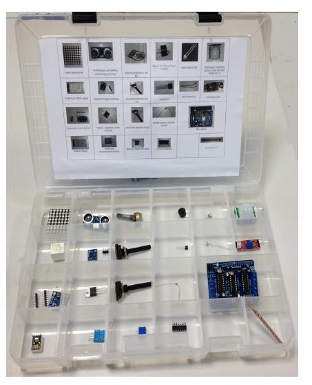 4 ΚΕΦΑΛΑΙΟ : ΔΙΕΥΘΕΤΗΣΗ ΥΛΙΚΩΝ ARDUINO Σε αυτό το κεφάλαιο παρουσιάζεται η διευθέτηση των υλικών Arduino, η τοποθέτηση τους μέσα σε ειδικά διαμορφωμένες