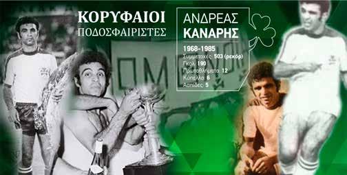 ΡΕΤΡΟ: ΚΟΡΥΦΑΙΟΙ ΠΟΔΟΣΦΑΙΡΙΣΤΕΣ ΑΝΔΡΕΑΣ ΚΑΝΑΡΗΣ Ένας σπουδαίος ποδοσφαιριστής και εξαίρετος χαρακτήρας.