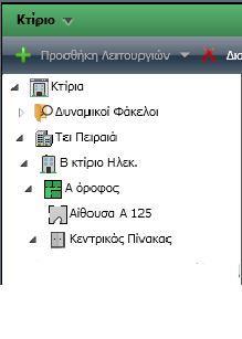 Έτσι επιλέγουμε τον Ά όροφο και κάνουμε κλικ στο πτυσσόμενο μενού που αναγράφεται Προσθήκη Δωματίου στη συνέχεια επιλέγουμε Προσθήκη