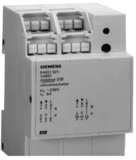 3. Ενεργοποιειτή ρολών (shutter actuator) με κωδικό 5WG1 521-1AB01.
