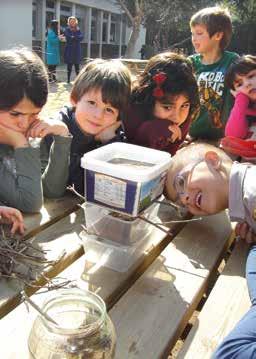 März gab Geraldino für die Kinder aus Kindergarten, Vorschule und Grundschule ein Musikkonzert. Für den Tag darauf hatte er für die Kolleginnen einen Workshop angeboten.