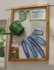 Die aktuelle Ausstellung, die wir besuchten, waren die Färbergärten. Unterschiedliche Kindergärten hatten gemeinsam mit Künstlern Farben hergestellt.