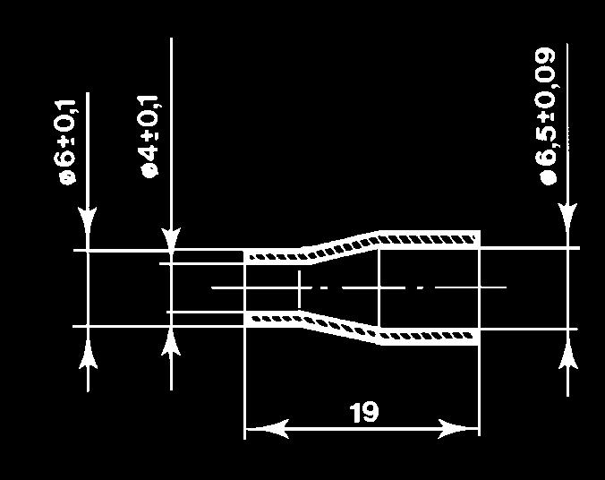 Instrucţiuni de montaj 5.2 Conexiuni de umplere Este posibil să se folosească sistem de umplere pentru conexiuni cu diametre interioare 6.2 6.5 pentru ţevi de ¼ (6.