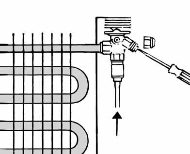 Ventile de expansiune termostatică Instalarea Bulbul nu trebuie instalat după schimbătorul recuperativ de căldură deoarece în această poziţie va da semnale false către ventilul de laminare.