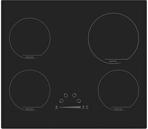 ΕΣΤΙΑ / HOB 4 επαγωγικές εστίες / 4 induction zones Led οθόνη - Χειριστήριο αφής / Led panel touch control Booster Παιδικό κλείδωμα / Child Lock 9