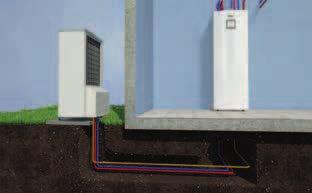 Δυνατοί συνδυασμοί Πλήρως παραμετροποιήσιμο αυτόνομο σύστημα για θέρμανση και ψύξη ανεξάρτητο από ενέργεια που προέρχεται από ορυκτά καύσιμα Εγκαθιστώντας ένα σύστημα με τις επίτοιχες μονάδες W E ή W