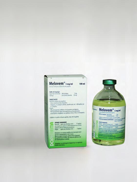 100ml melovem DOPHARMA ΑΜΚ EU/2/09/098/001 Σύνθεση σε δραστικά συστατικά και άλλες ουσίες (ανά ml) Δραστικό (ά)