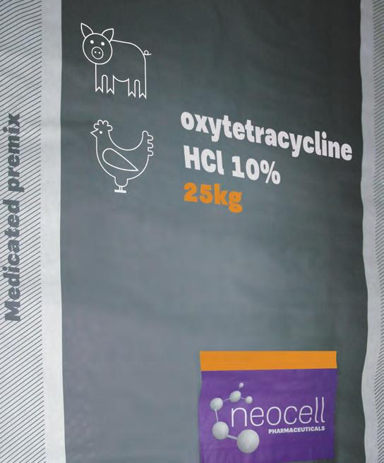 oxytetracycline HCl 10% 25Kgr ΑΜΚ 30624 / 5-10-1994 Σύνθεση σε δραστικά συστατικά και άλλες ουσίες Δραστικό (ά) Έκδοχα Κάθε 100 γραμμάρια του προϊόντος περιέχουν: Yδροχλωρική οξυτετρακυκλίνη.
