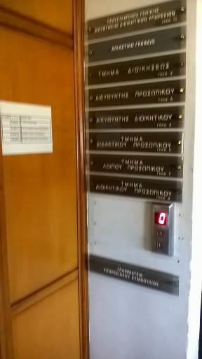 Φωτο 97: Παραδείγματα σήμανσης εντός του κτιρίου