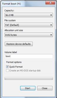 file system ثم اضغط.