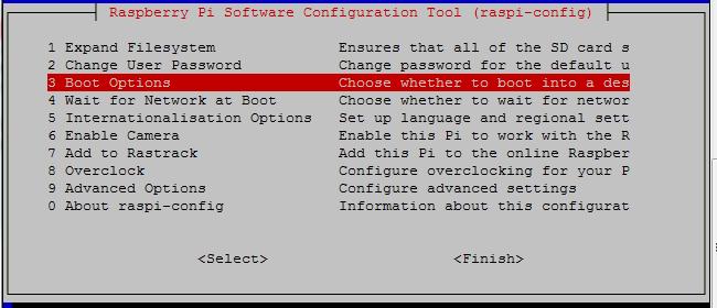 Boot Options اخرت الخيار : ثم اخرت الخيار :