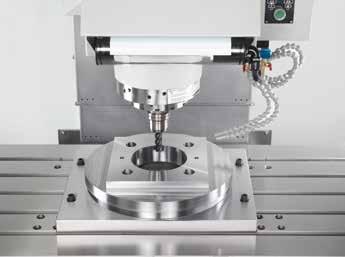 machining part by M model,