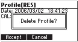 Ghi theo khoảng thời gian Chọn mục Logging Interval Töï ñoäng taét