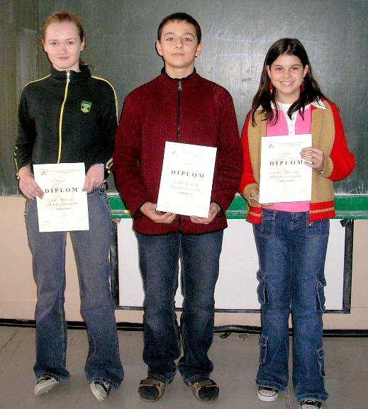 Dejepisná súťaž V piatok 13. januára 2006 sa na našej škole konala dejepisná súťaž na tému Veľká Morava pod vedením Mgr. Džupinkovej a Mgr. Brzychcyovej.