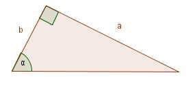 TRIGONOMETRIJA PRAVOKUTNOG TROKUTA. U pravokutnom trokutu sa slike sinα jednak je : A. 4 B. 5 C.