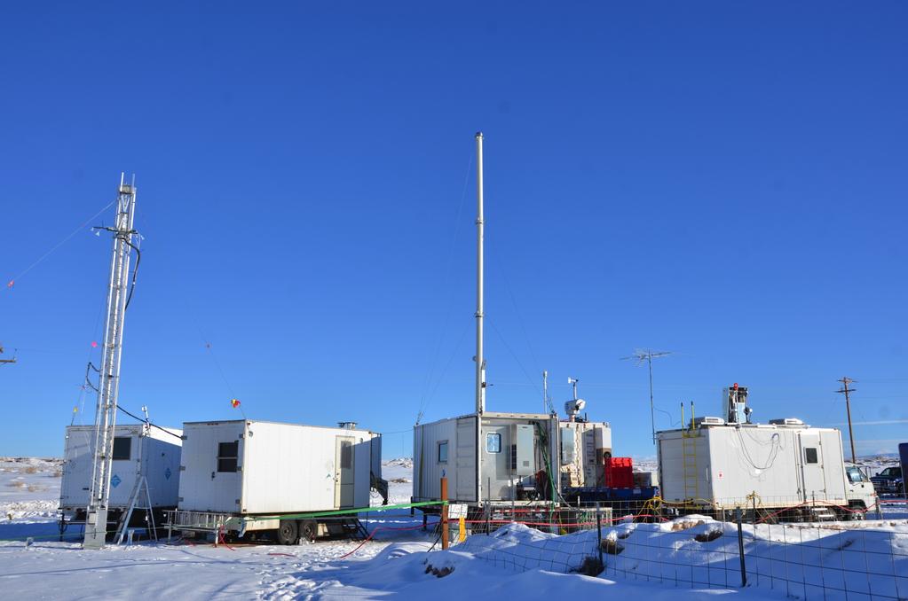 Composite vertical O3 and aerosol