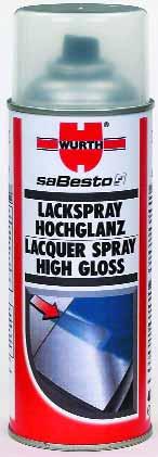min Pistol pentru spray-uri Fan nozzle Round nozzle Sortimente Spray cu lac Continut ml Art.-Nr.