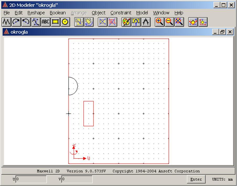 339 Geometrijo shranimo in zapremo okno! Naslednja faza je nastavitev materialov. Na oknu projekta kliknemo gumb Setup Matrials! Na oknu, ki se odpre opravimo naslednje: 1.