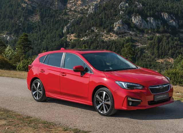 (αποστολή)_σ.9 Subaru Impreza Το νέο Impreza πατάει επάνω σε μια εντελώς νέα πλατφόρμα.