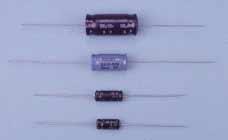 498 High-Temperature Axial Aluminum Electrolytic Capacitors (05 C) High-temperature capacitors suitable for many consumer and industrial applications.