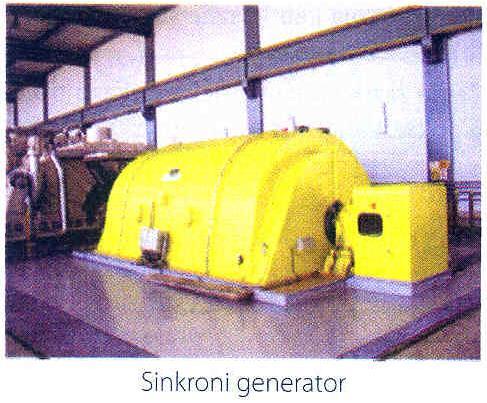 6. Trofazni generator izmjenične struje Konstrukcija stvarnih trofaznih generatora izmjenične struje: - rotacijski elektromagnetski stroj koji se sastoji od statora i rotora, - stator mirujući dio