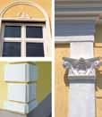 pentru faţadă se utilizează pentru construcții noi și reabilitarea celor vechi ambalare: cutie rol decorativ greutate scăzută nu necesită