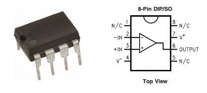 Κεθάιαην 6 ν ρήκα 6.19 : Σν LM6171 iii) Το ολοκληπυμένο CD4070BC Σν CD4070BC απνηειείηαη απφ ηέζζεξηο πχιεο XOR δχν εηζφδσλ.