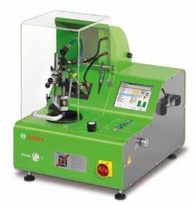 TESTER COMPACT PENTRU COMPONENTELE CONVENŢIONALE ŞI COMMON RAIL EPS 205 Caracteristici principale: Testarea injectoare piezo (CRI): Bosch, Denso, Siemens Sistem de prindere şi o singură camera de