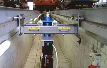 DETECTOR DE JOCURI ÎN ARTICULAŢII ÎNGROPAT DX2000H4 Detectorul de jocuri în articulaţii constă din două platforme pentru roata din stânga şi dreapta vehiculului.