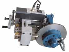 Cursa de lucru: 90 mm Grosime disc: 5 40 mm Avans: 0,15 mm/rotatie Alimentare motor: 12 V cc Greutate: 8,5 kg Rotație disc: 95 rpm Putere: 0,5 HP (0,37 kw) Producător: COMEC Caracteristici tehnice :