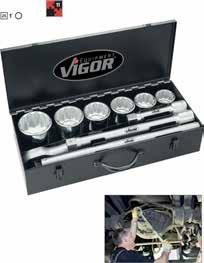 V3760 2 pistoane cu sistem de rotaţie stânga şi dreapta 2 chei hexagonale de 6 7 mm 2 pini