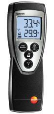 în mod automat a diferenței dintre temperatura aerului şi a suprafeţei -30 la +300 C (IR); -10 la +50 C (NTC) Termometru IR 830-T2 Sistem optic