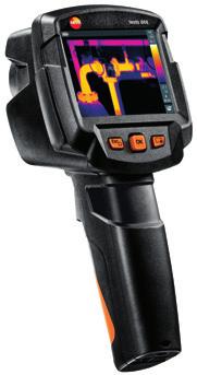 Alegerea potrivită pentru orice termografiere: Camerele de termoviziune inteligente de la Testo. 872: Termografie inteligentă cu imagini optime.