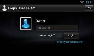 في حالة اختيار Administrator أو Guest ال تحتاج إالدخال كلمة مرور. Login[ :]?