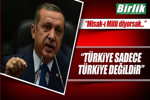 Cumhurbaşkanı Tayyip Erdoğan Misakı Milli diye bir derdimiz varsa Burada üzerimize düşen görevler var demek durumundayız. Türkiye sadece Türkiye değildir dedi Yunanistan ateş aldı.