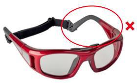 Γυαλιά Προστασία δοντιών Τα αθλητικά γυαλιά και γυαλιά