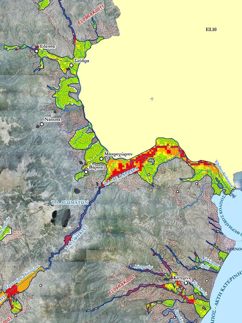 Εικόνα : Χάρτης Επικινδυνότητας Ζώνης