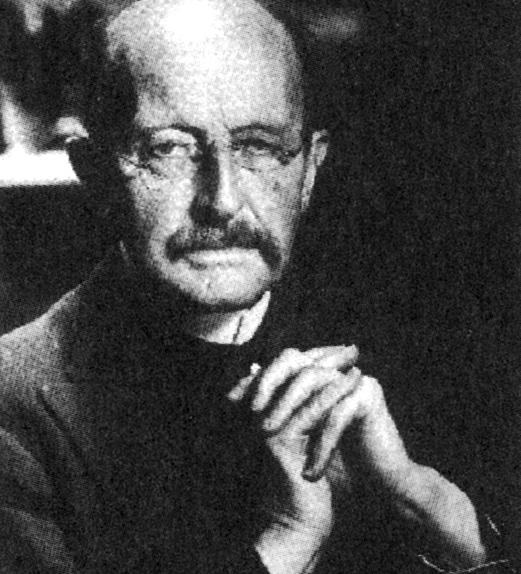 Max Planck (1858-1947). Γερμανός, θεμελιωτής της κβαντικής θεωρίας. Νόμπελ Φυσικής 1918.