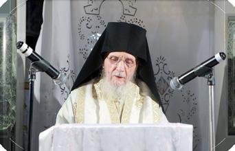 Ἀχράντων Μυστηρίων καὶ τῆς προσκυνήσεως τῶν ἱερῶν Λειψάνων. Στὴν διάρκεια τοῦ Κοινωνικοῦ, ὁ Σεβασμ.