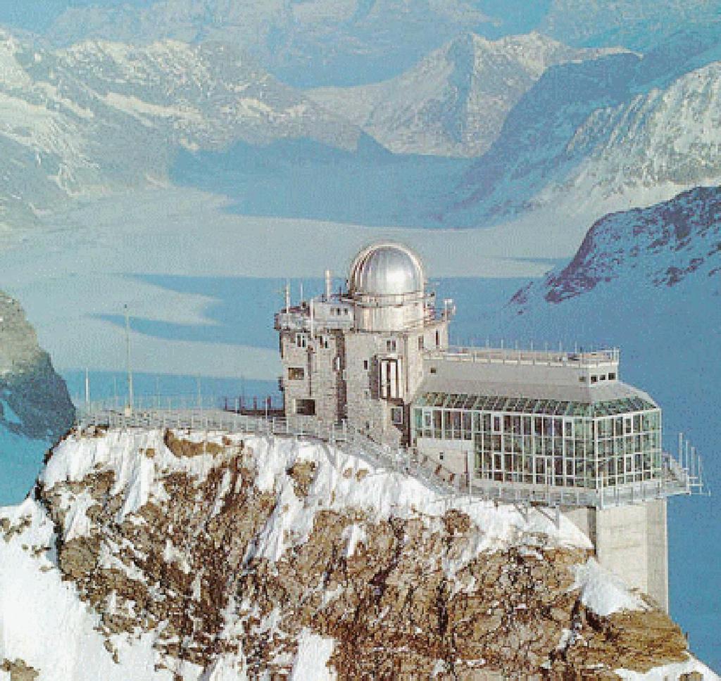 OBSERVATORUL DE LA JUNGFRAUJOCH (46.55 N, 7.